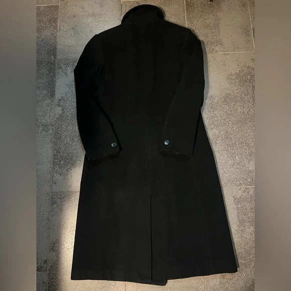 Club Monaco Black Lambswool and Cashmere Coat. Size M. EUC - Picture 11 of 15